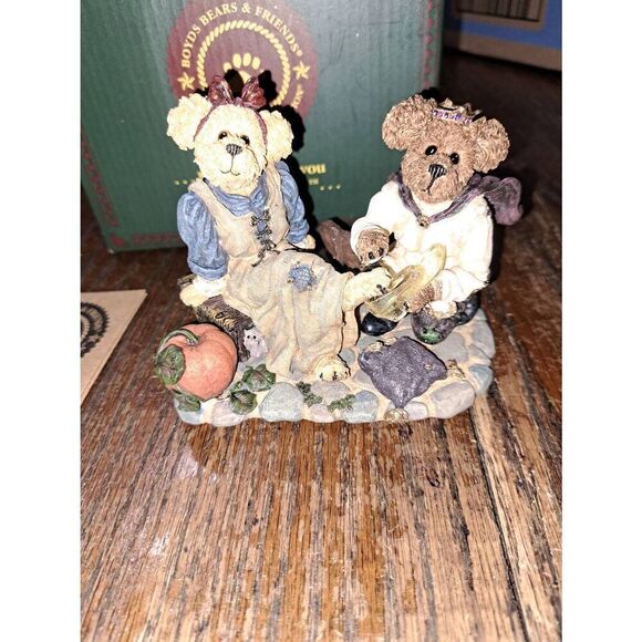 Vintage 2001 Boyds Bears The Bearstone Collection Classic Beary Tales Cindyrella - Picture 2 of 7
